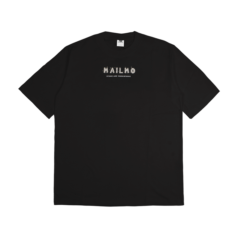 Mailmo Oversize T-shirt Stone Age Black