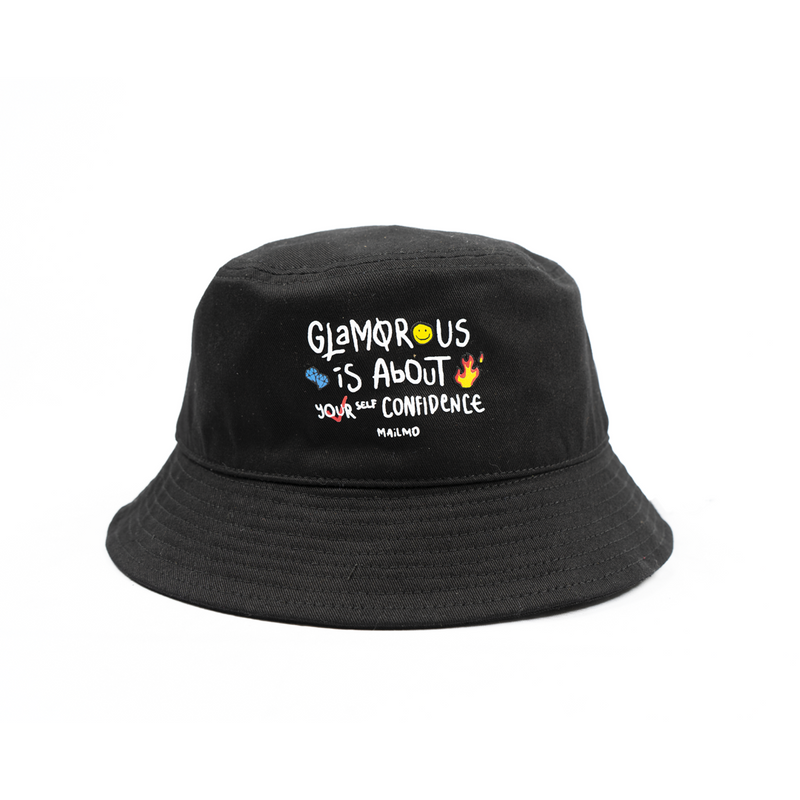 Mailmo Bucket Hat Glamour Black