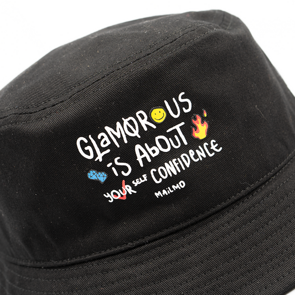 Mailmo Bucket Hat Glamour Black