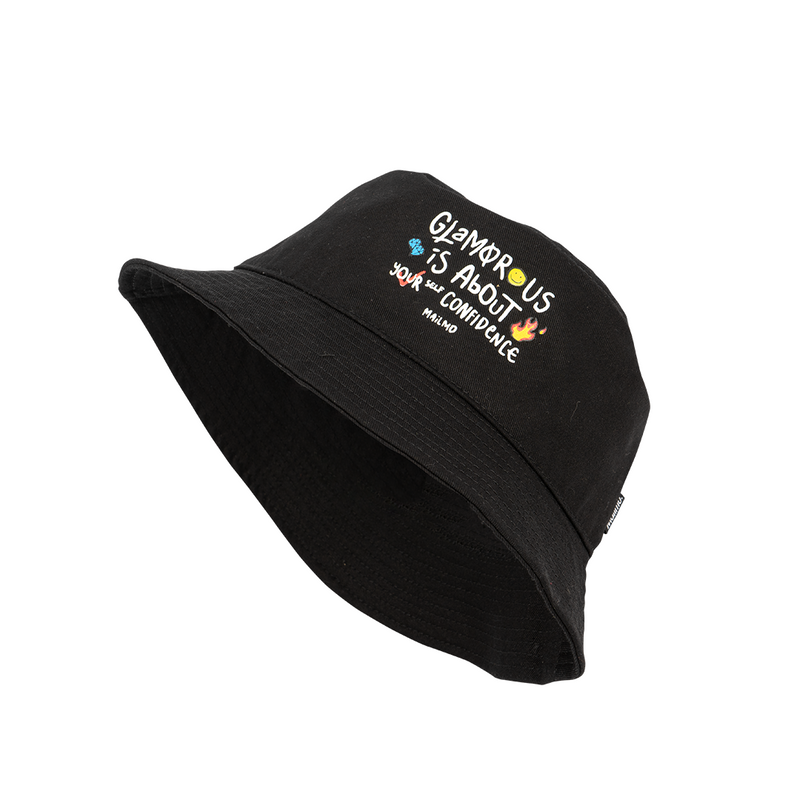 Mailmo Bucket Hat Glamour Black