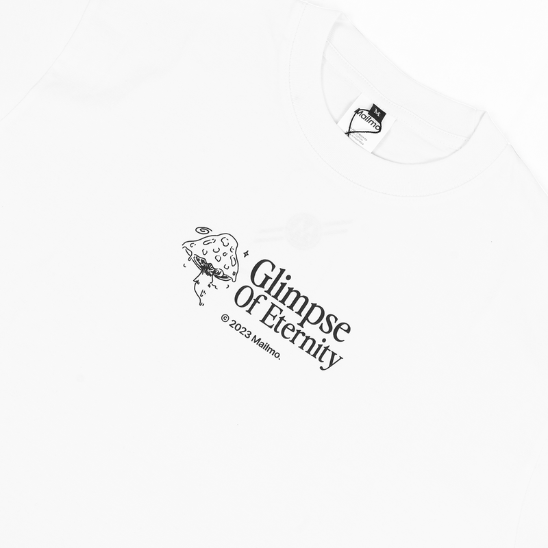 Mailmo Oversize T-shirt Glipse White