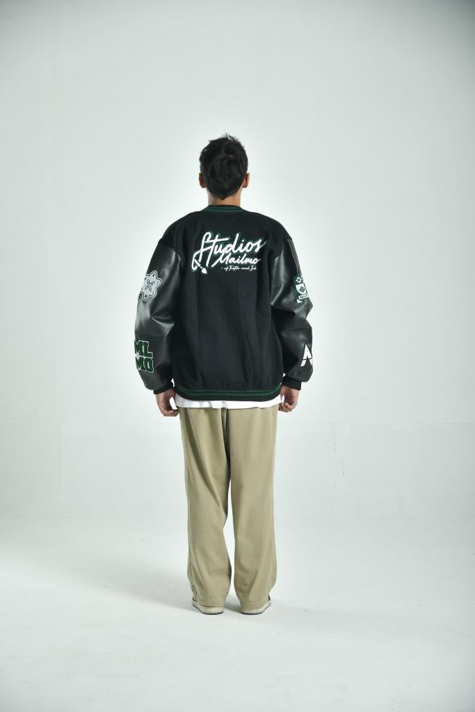 Varsity Jacket Studio Black