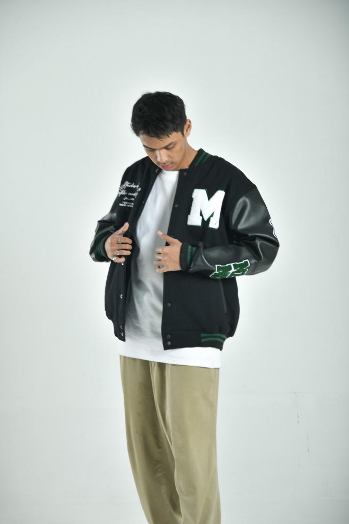 Varsity Jacket Studio Black