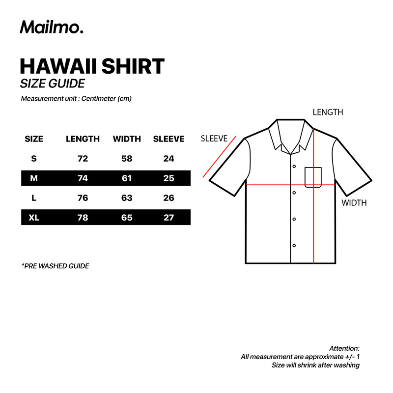 Hawaii Shirt Home White