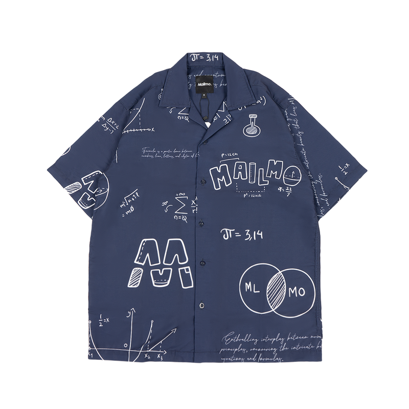 Hawaii Shirt Formula Navy