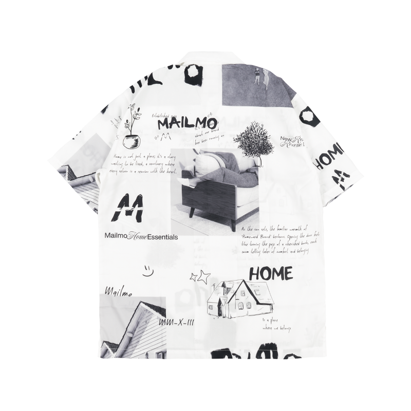 Hawaii Shirt Home White