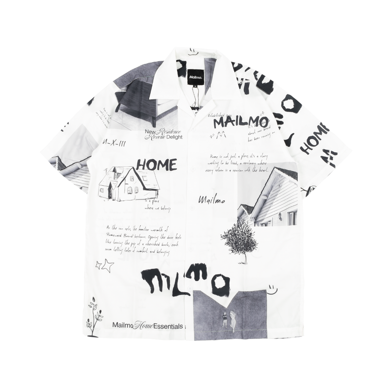 Hawaii Shirt Home White