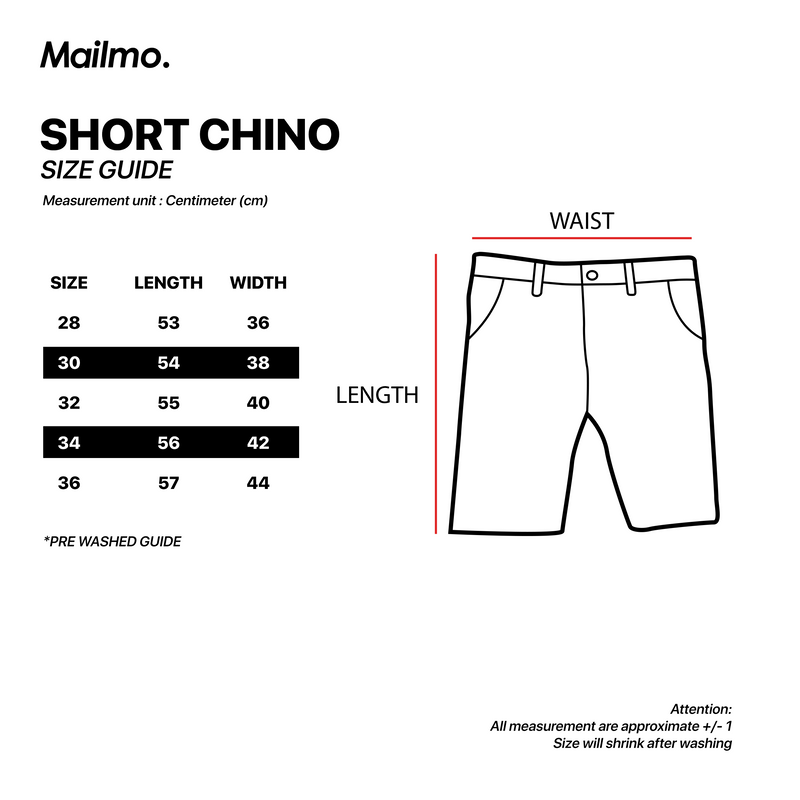 Mailmo Shavin Short Chino Brown