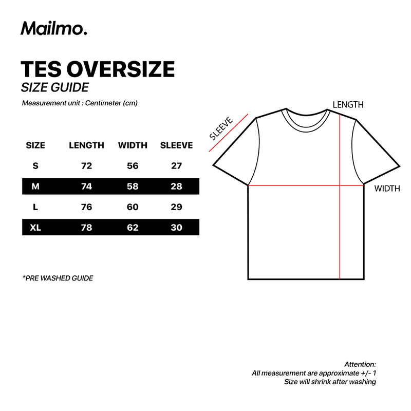 Mailmo Oversize T-shirt Slashed White