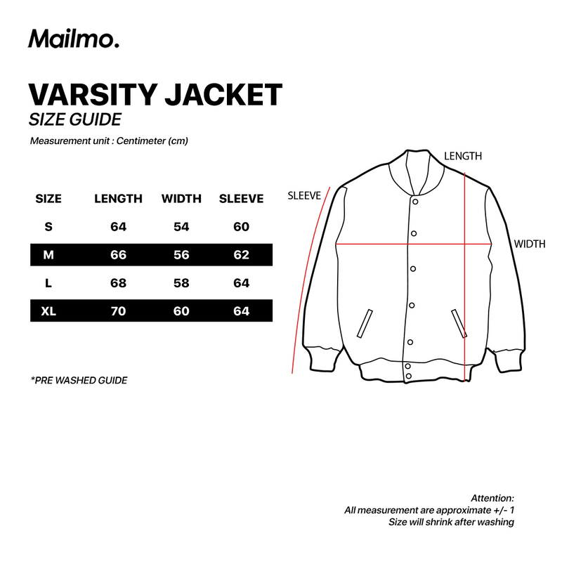 Varsity Jacket Studio Black