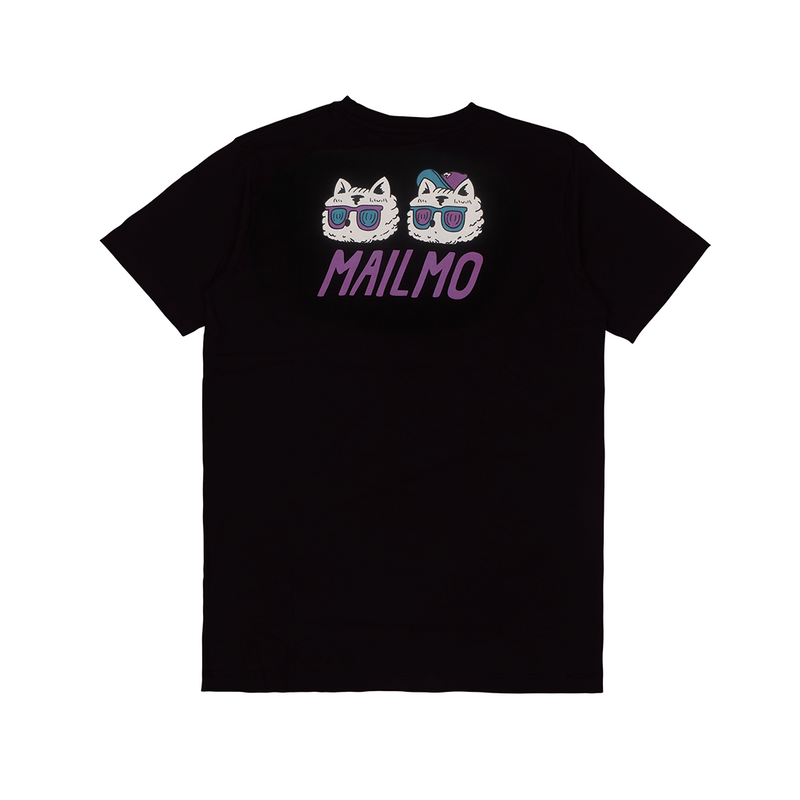 Mailmo T-shirt Cat Doll Black