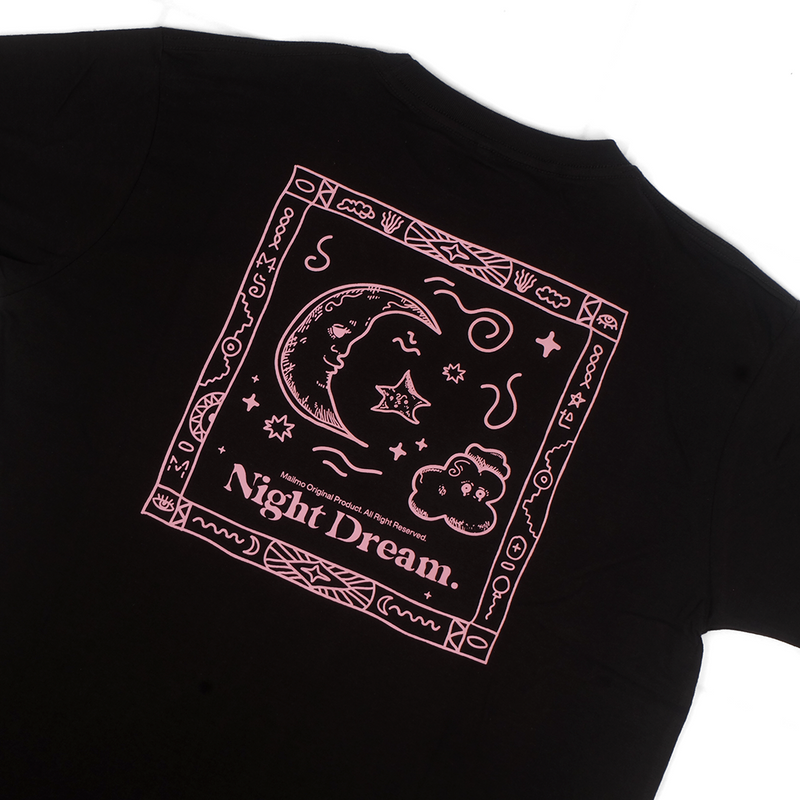 Long Tees Dream Black