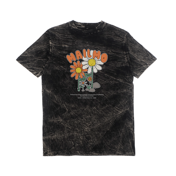 Tees Sunflower Wash Black