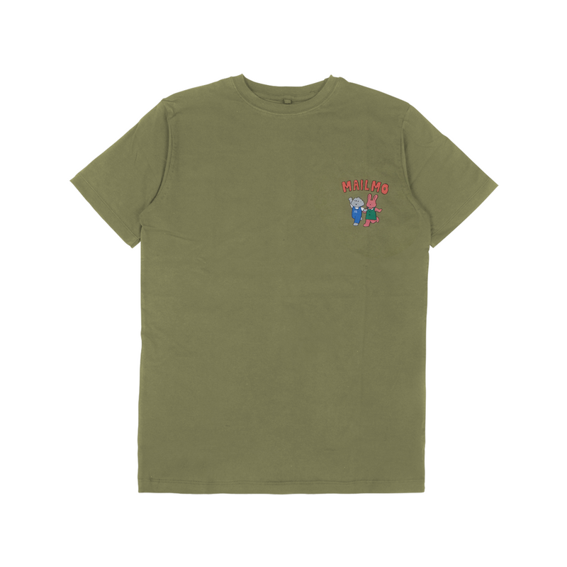 Mailmo T-shirt Great friendship Green