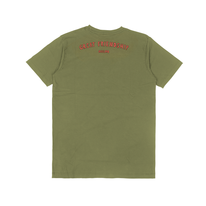 Mailmo T-shirt Great friendship Green