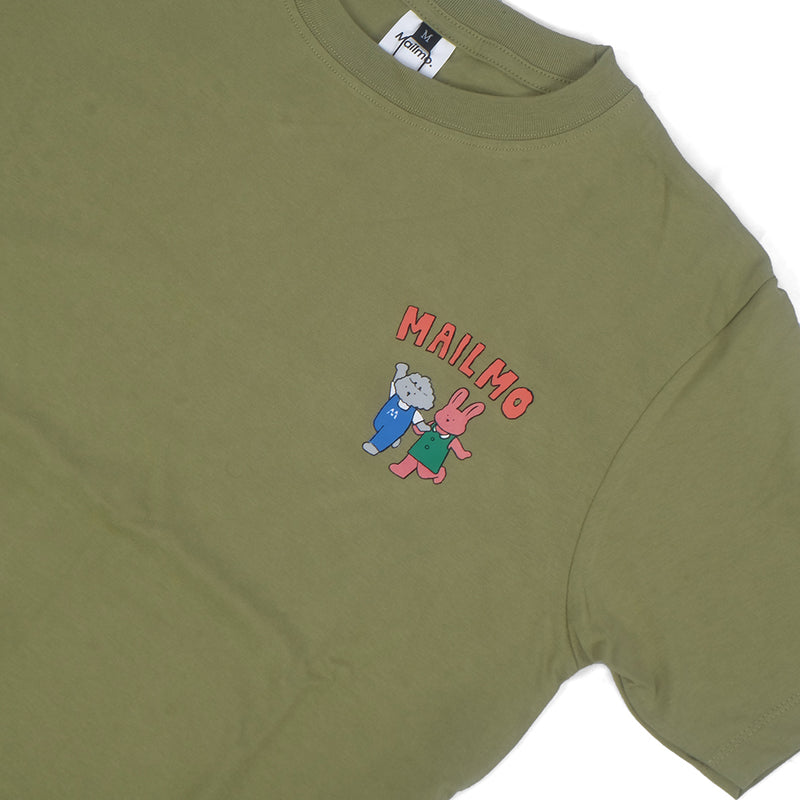 Mailmo T-shirt Great friendship Green