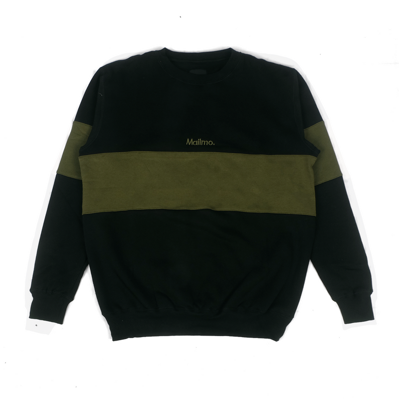 Crewneck Twin Sena Black Army