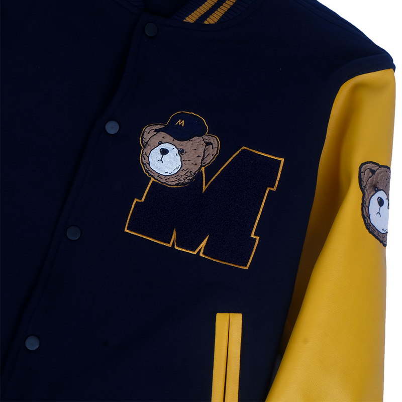 Varsity Jacket Bear Navy