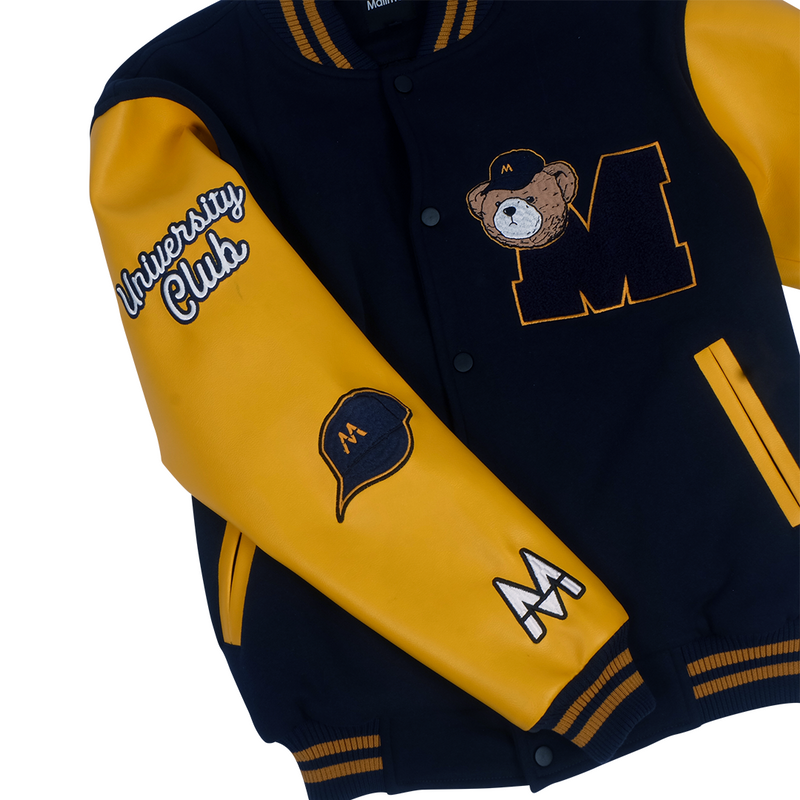 Varsity Jacket Bear Navy