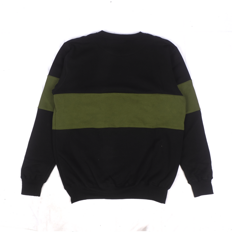 Crewneck Twin Sena Black Army