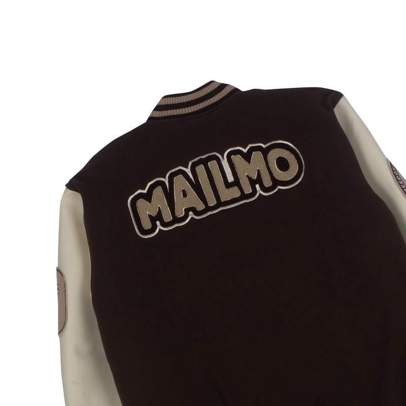 Varsity Jacket Happy Mailmo Brown