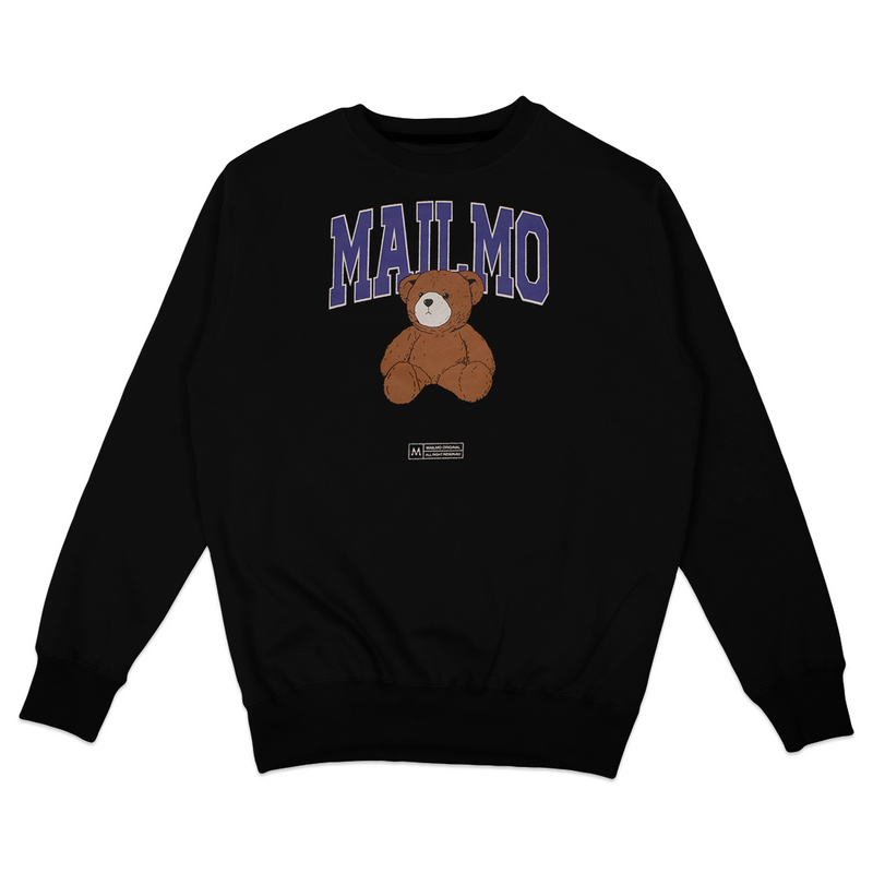 Crewneck Bear Black