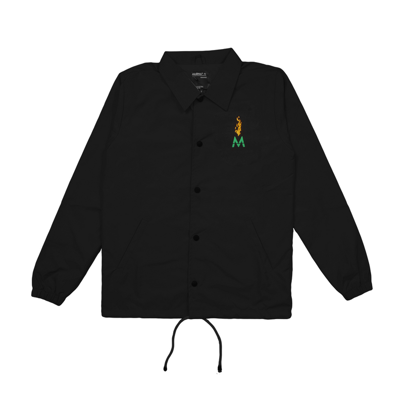 Coach Jacket Machine Black