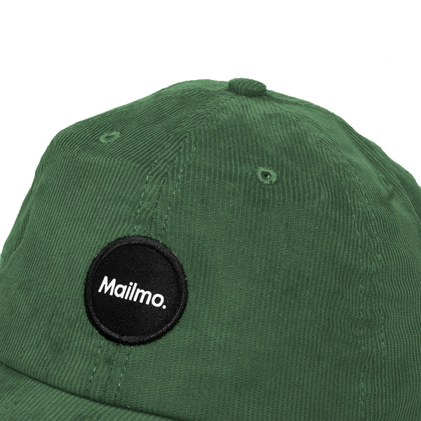 Polocaps Corduroy Emblem Green