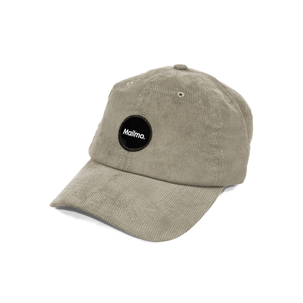 Polocaps Corduroy Emblem Cream