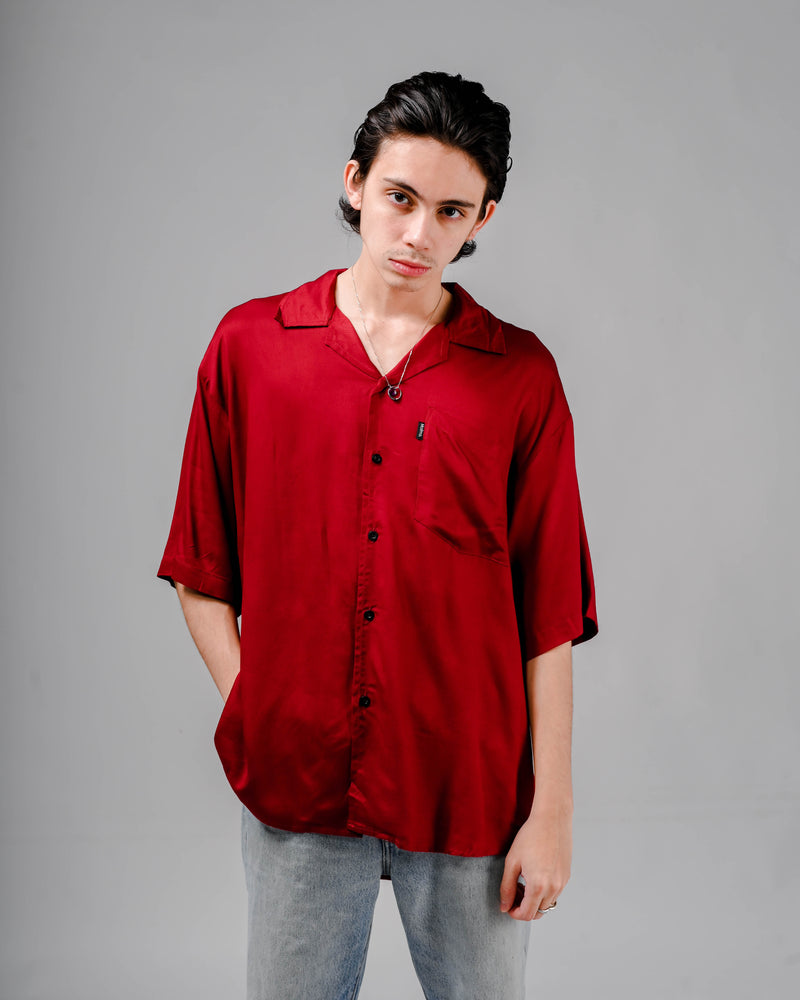 Short Shirt Zola Maroon