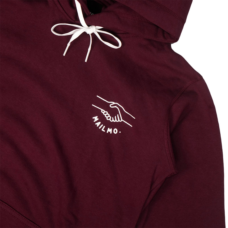 Pullover Hoodie Friendship Maroon