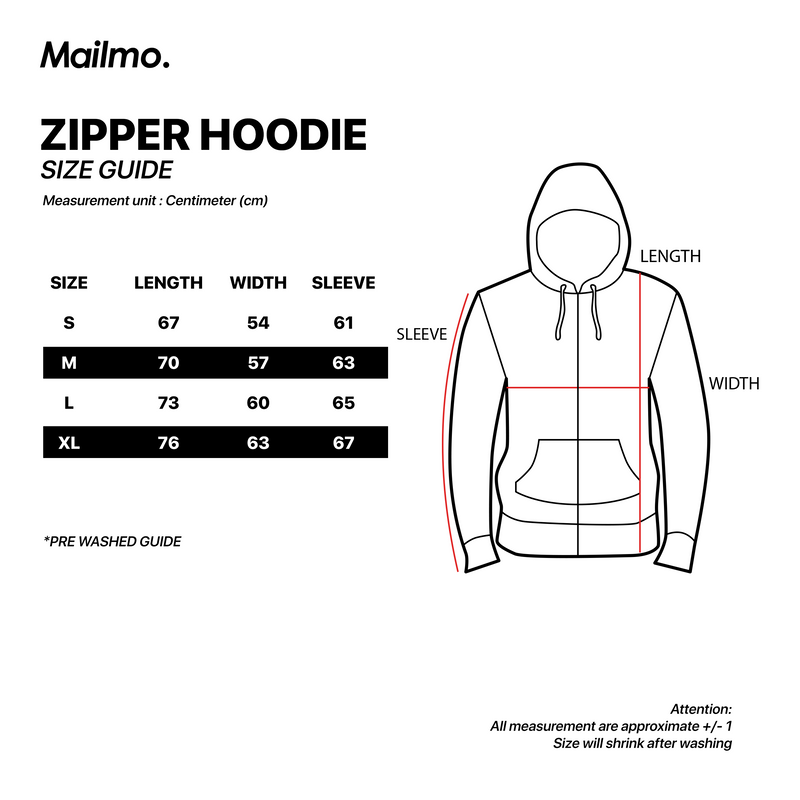 Zipper Hoodie Triangle Navy